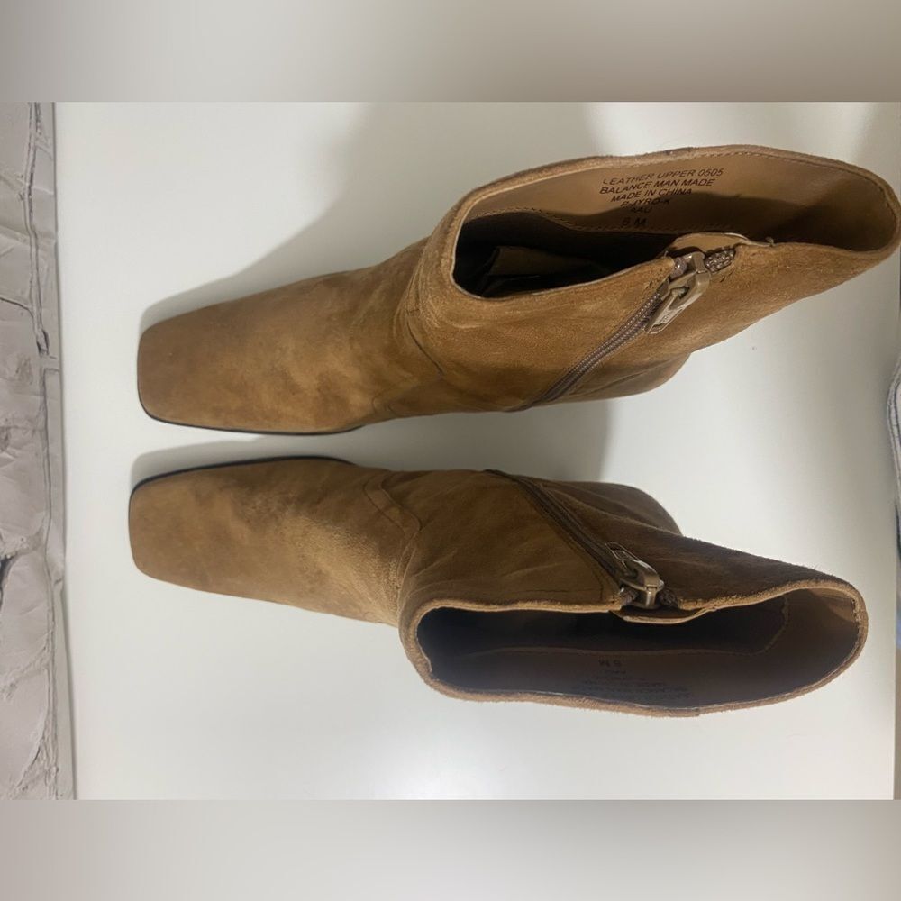 Tan Suede Boots - Picture 10 of 11